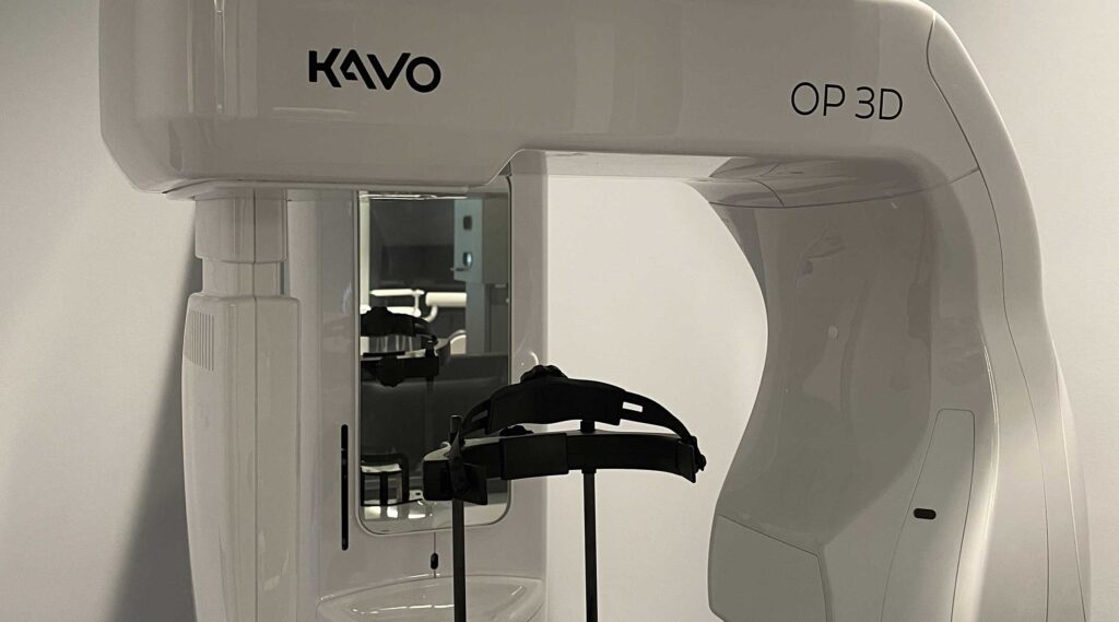 Technology 1 Our Kavo OP 3D digital scanner eliminates X-Rays
